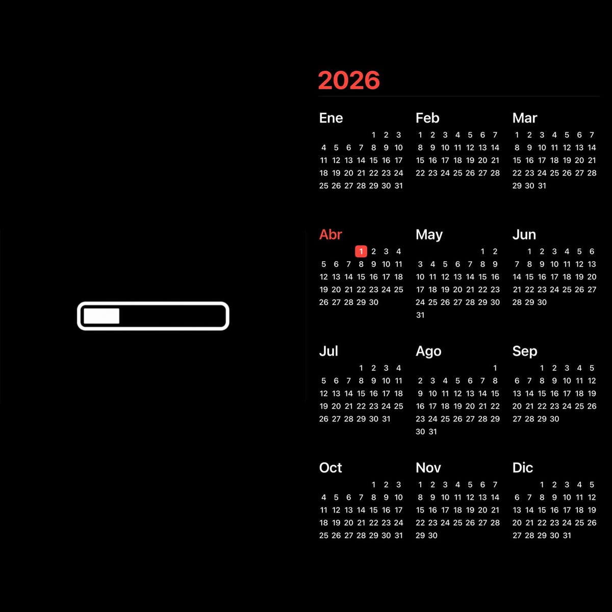 CerebrosG's tweet photo. Oficialmente ya vivimos el 25% del año 2026, que rápido se pasa el tiempo. https://t.co/fuexgpELJT