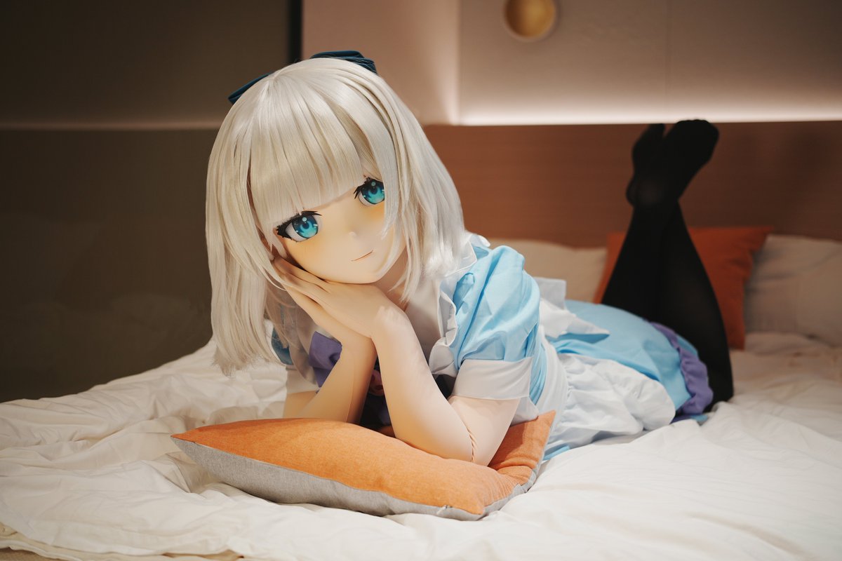 lizbaka's tweet photo. 你的可爱小女仆突然出现！

拍摄📸：@Cozy_Karako 

#kigurumi #kig #着ぐるみ https://t.co/C8o2Ye9Tfd