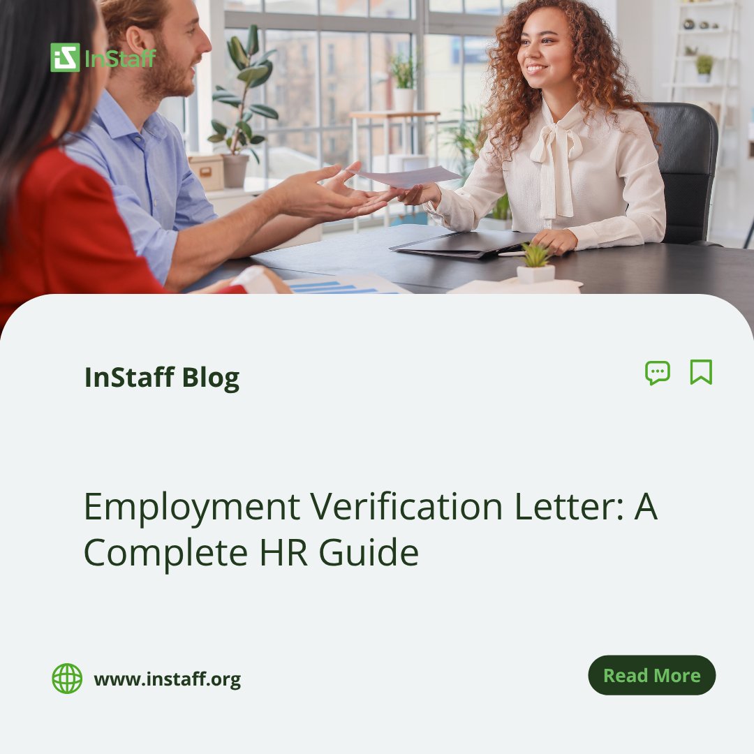 instaff_org's tweet photo. Still handling employment verification letters manually?

Learn how to streamline the process, reduce errors, and stay compliant with InStaff’s complete HR guide.

👉 Read more: https://t.co/dVbvxsNSe1

#HR #HRTech #EmploymentVerification #InStaff https://t.co/frRfjAAymM