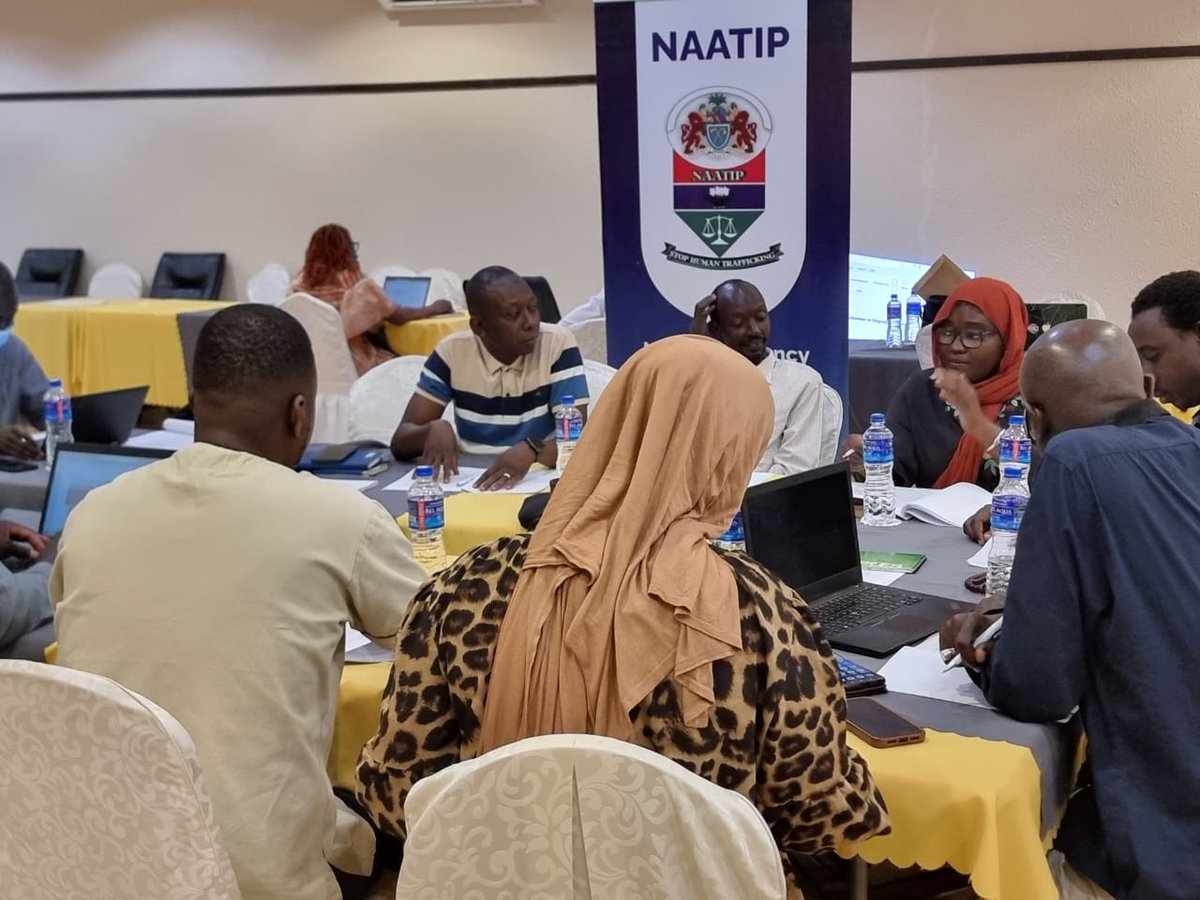 NaatipG's tweet photo. @UNODC Day 3 Update: TIP Training Manual Validation Workshop. As the National Agency Against Trafficking in Persons (NAATIP) commences Day 3 of the four-day validation workshop on the Trafficking in Persons (TIP) Training Manual and Facilitators’ Guide (30th March 2nd April 2026. https://t.co/8pDsrTamtp