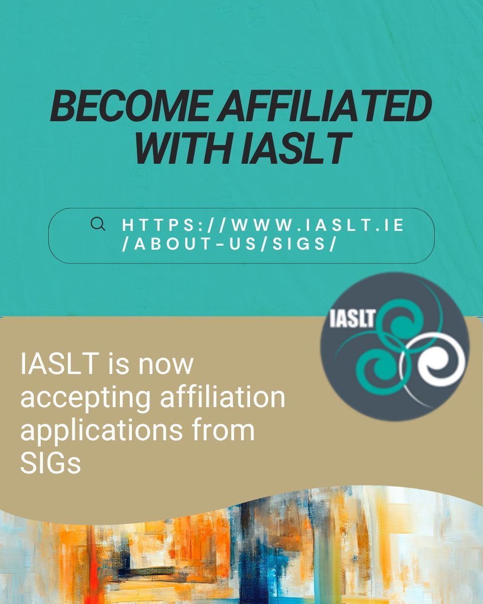 IASLT tweet media