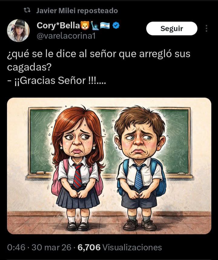 AmSisip's tweet photo. @AgustinLaje https://t.co/FdCsmWexL2