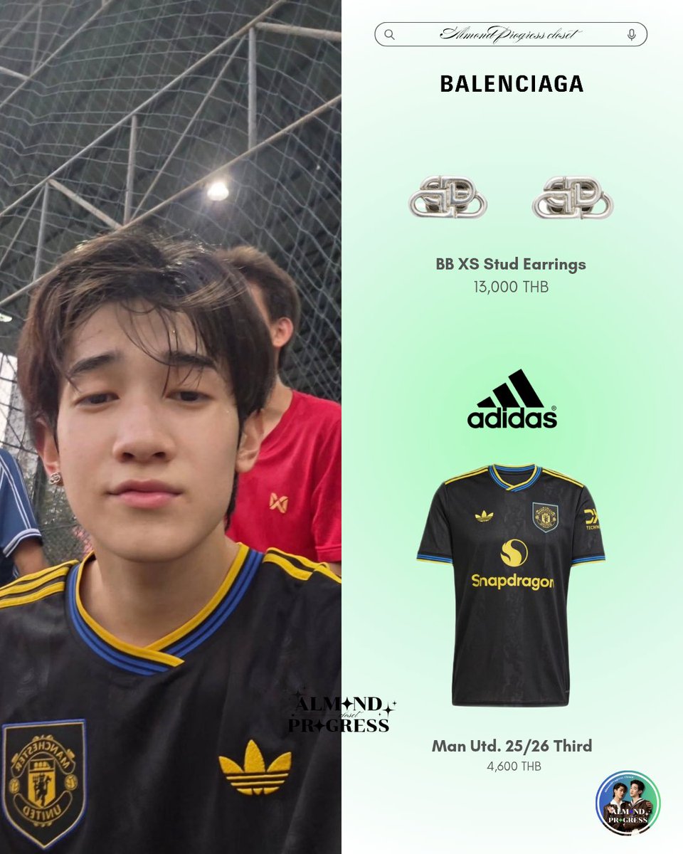MondPro_Closet's tweet photo. — ✿ #ProgressCloset
Progress spotted exercising with such a glamorous touch, wearing his Balenciaga earrings.
✦ Balenciaga
✦ @adidasoriginals
• —————————— •
#ProgressPassawish #ด้อมภภ https://t.co/XJSHLC0qN1