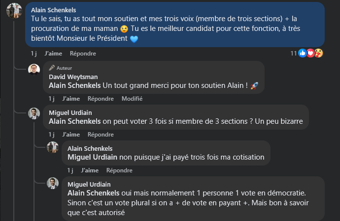 shahdebradpour's tweet photo. Le cadre pour le moins étrange des élections au MR bruxellois 🤷 https://t.co/ELXMX2nMXq