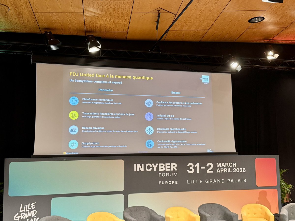 GoStat_FR's tweet photo. En direct d’un talk de la @fdj_united #incyber https://t.co/NDVll7Wo2I