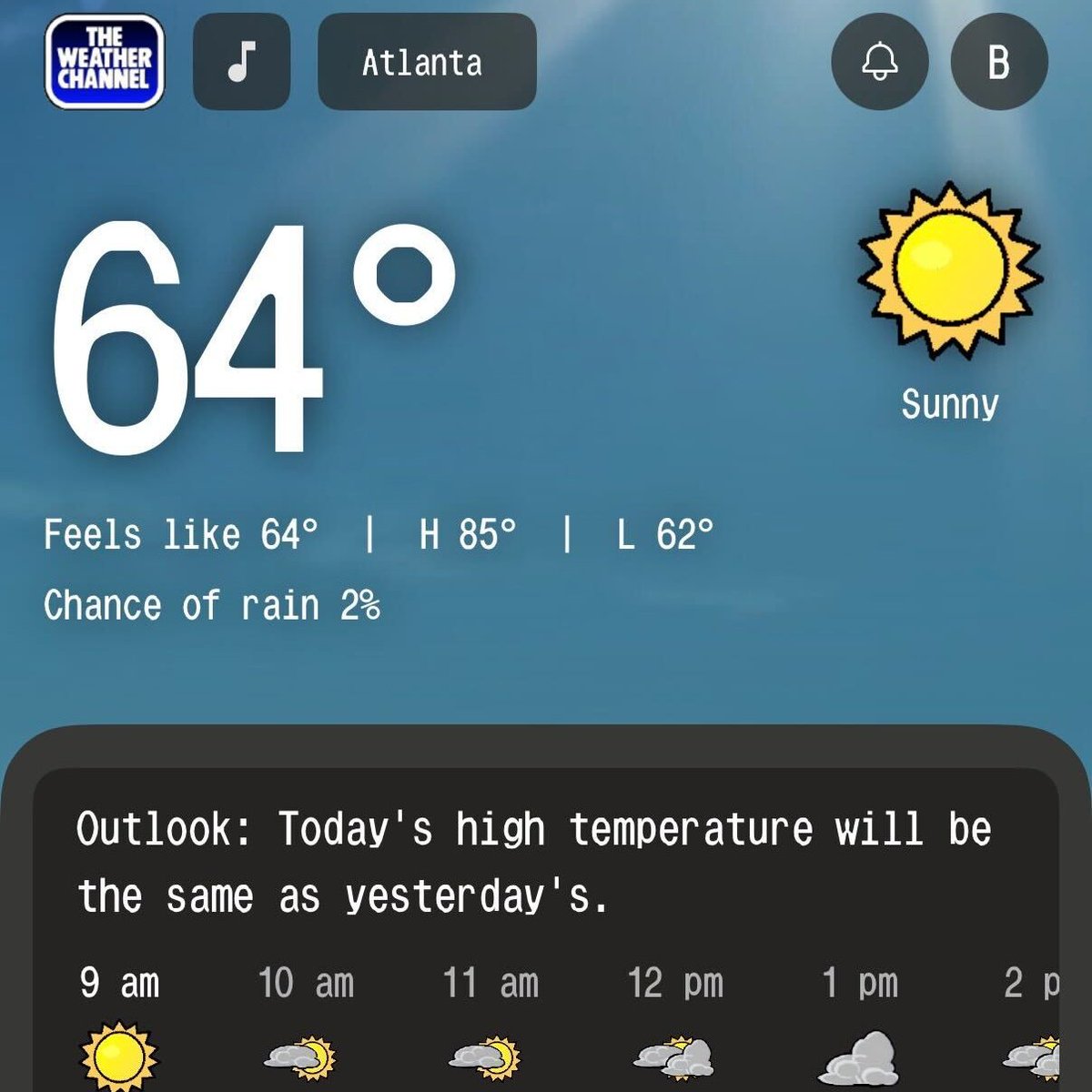 The Weather Channel tweet media