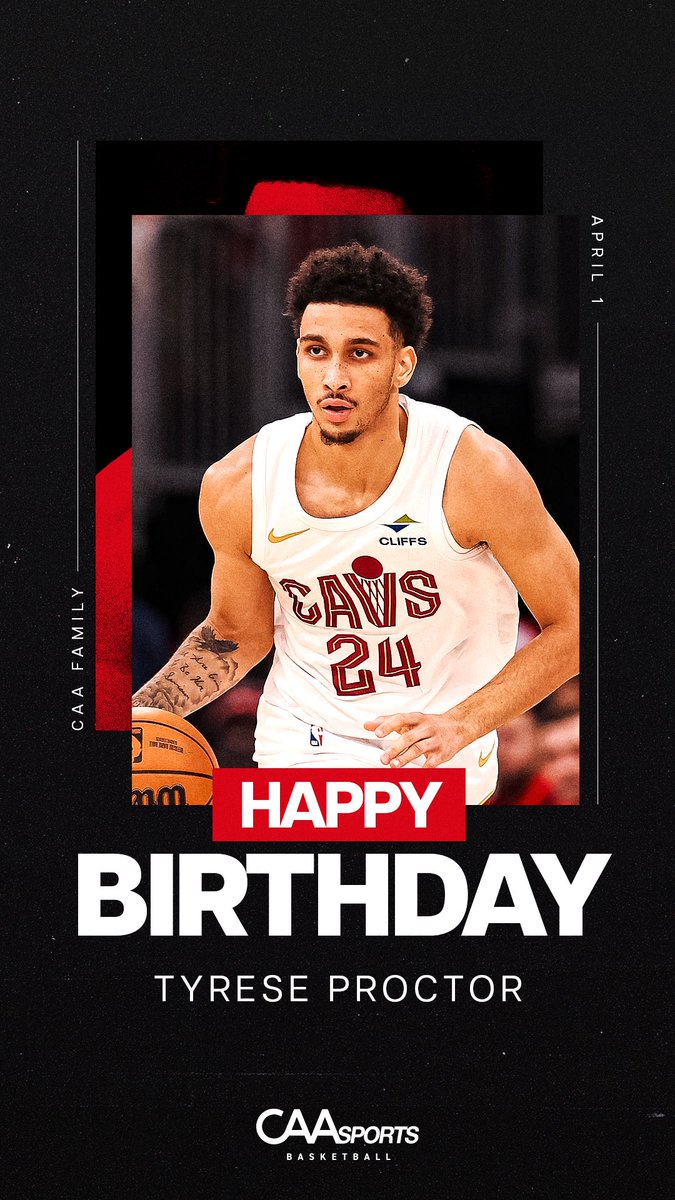CAA_Basketball's tweet photo. Happy Birthday, @TyreseProctor https://t.co/ngcJyuVOKa