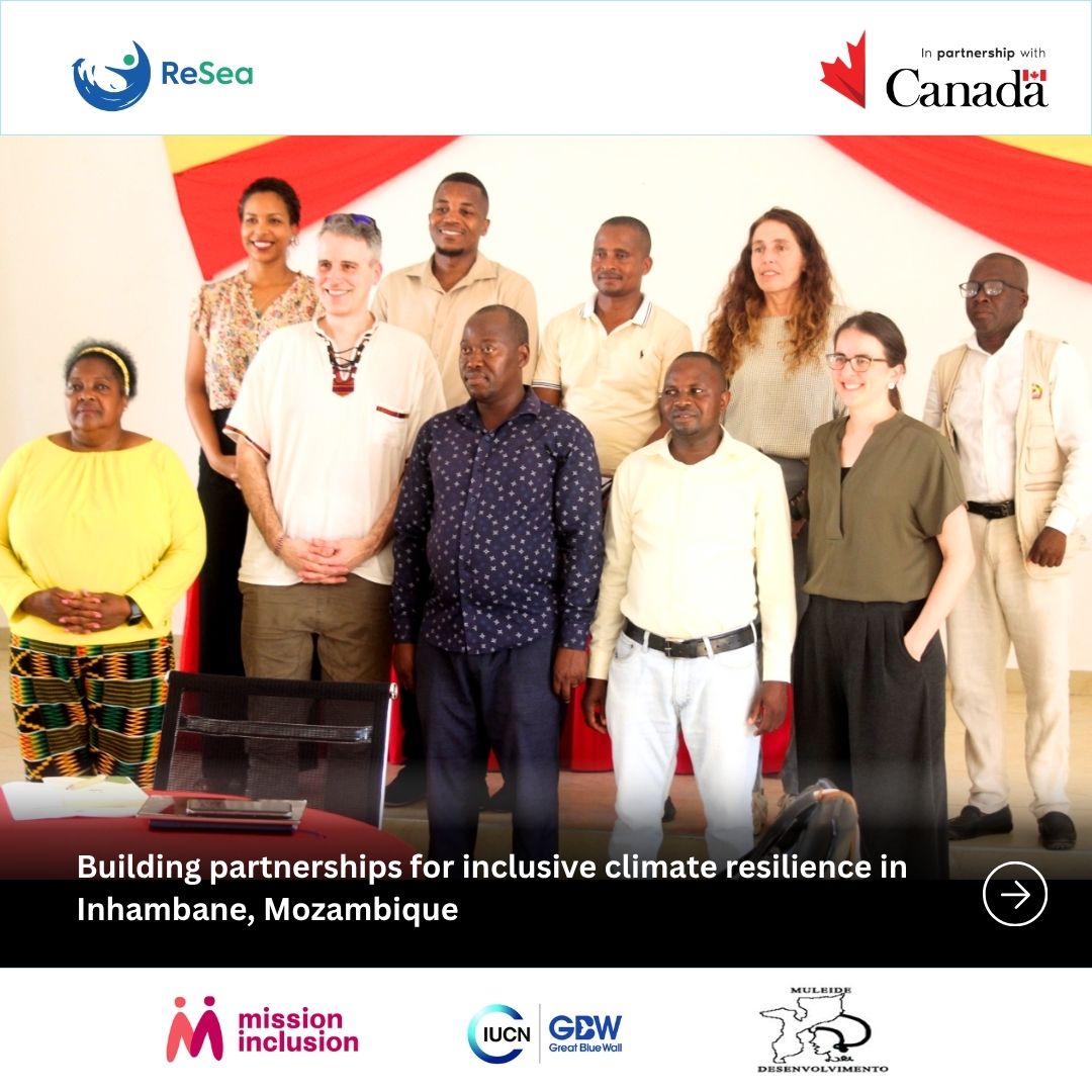 resea_project's tweet photo. In Vilankulo, authorities want #ReSeaProject scaled to other districts. With partners, weโre linking conservation & development for coastal resilience in Inhambane.
#InclusiveConservation #InclusiveClimateAction #RegenerativeBlueEconomy #GenderEquality #GreatBlueWall
@CanadaDev https://t.co/QlRVTNO0zX