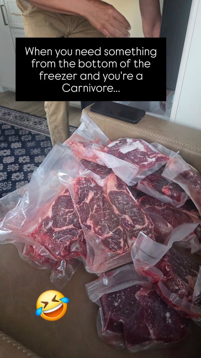 MrsMordt's tweet image. 😂😂😂😂

#carnivore
#meat