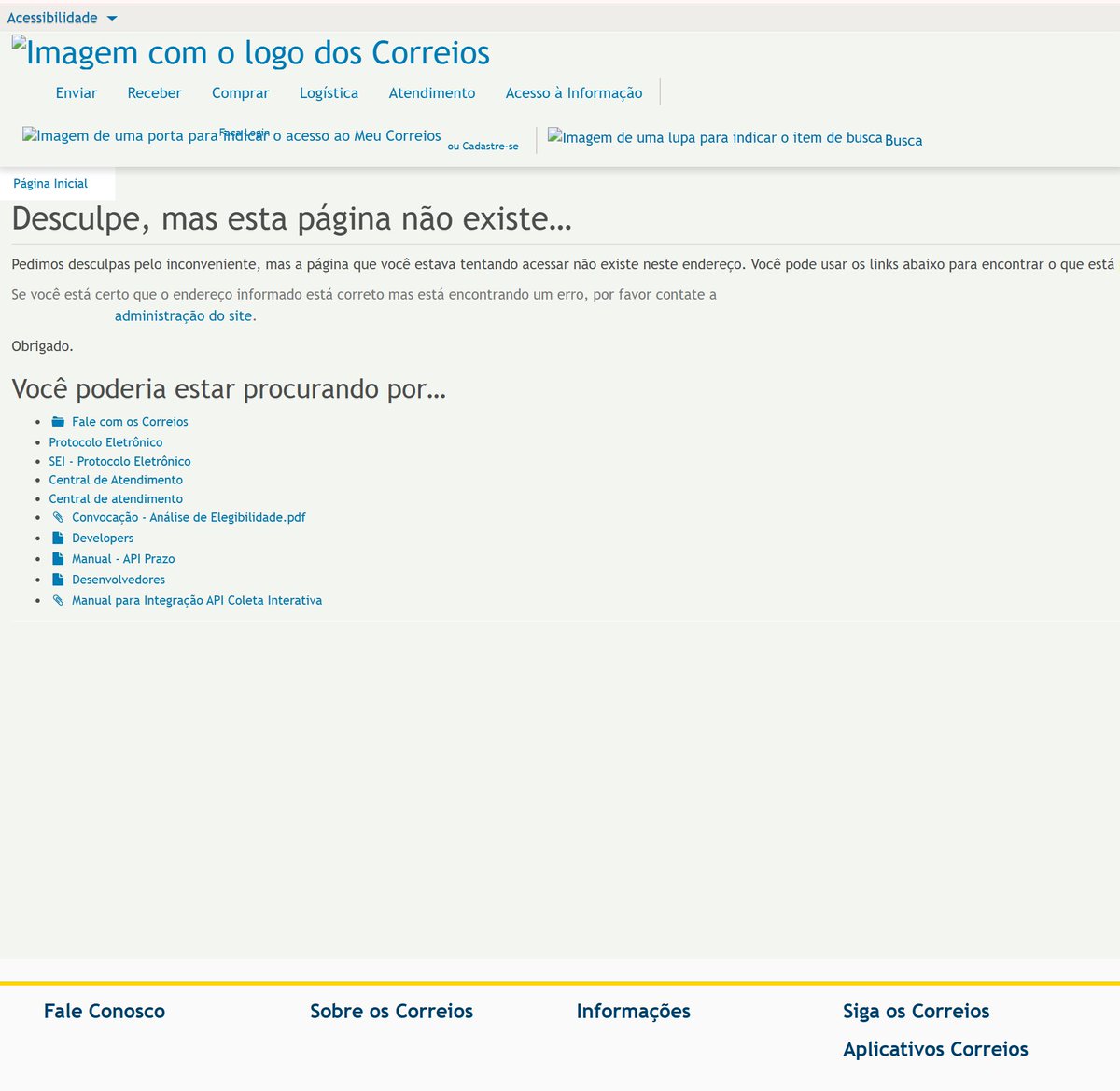 renedepaula's tweet image. que vergonha, @correiosoficial .... 
se eu clicar no Fale Conosco, caio nessa página.  
se eu clicar em Ouvidoria, caio nessa página.
se eu telefonar para os números na página, eles não existem.

uma vergonha.    #fail