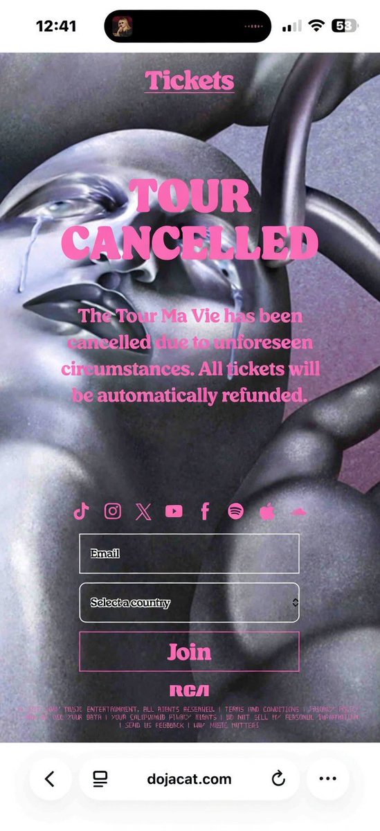 Tour Ma Vie tweet media