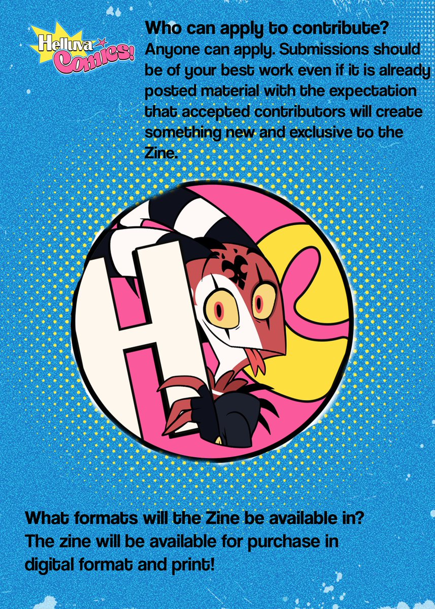 Helluva Comics Zine tweet media