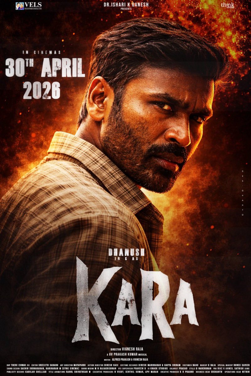Prasant37002566's tweet photo. 30 Days To Go!
#KaraMonthBegins 🔥
@dhanushkraja @theSreyas @DirectorS_Shiva @B_RAJA_ #KaraFromApril30 #karafirstsingle @Chowdrey_Pro #southchennaieastitwingdfc https://t.co/K1iqqIPo7X