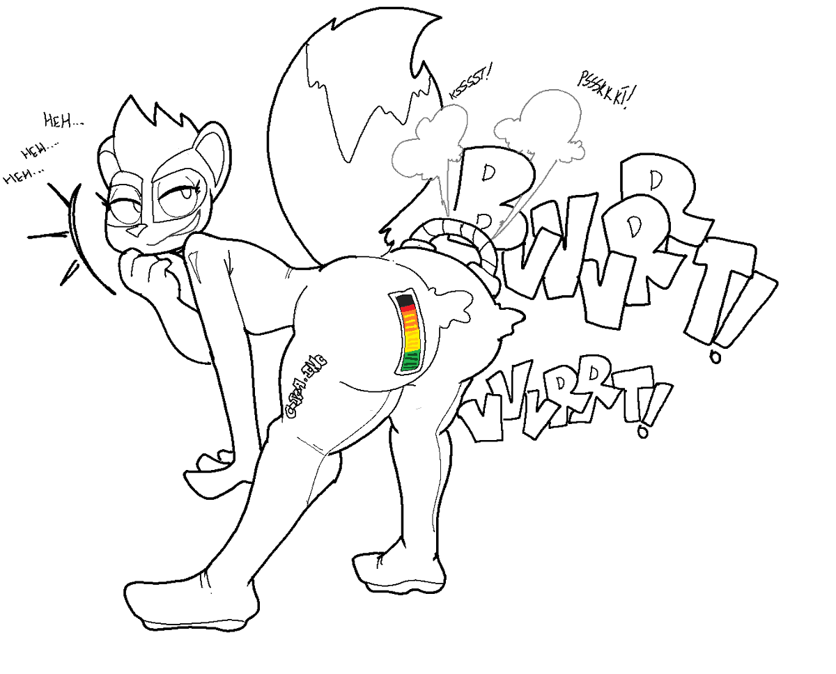 bombbuttskunk's tweet photo. 🎮 🦨  After an incident at the climbing gym she works at, Meg got given a container suit to let loose into!

She's giving it a bit of a test drive, but if anyone wants to hang out or train with her now there's less risk of a nuke going off nearby, volunteers are welcome. https://t.co/iXs6B6dY5p