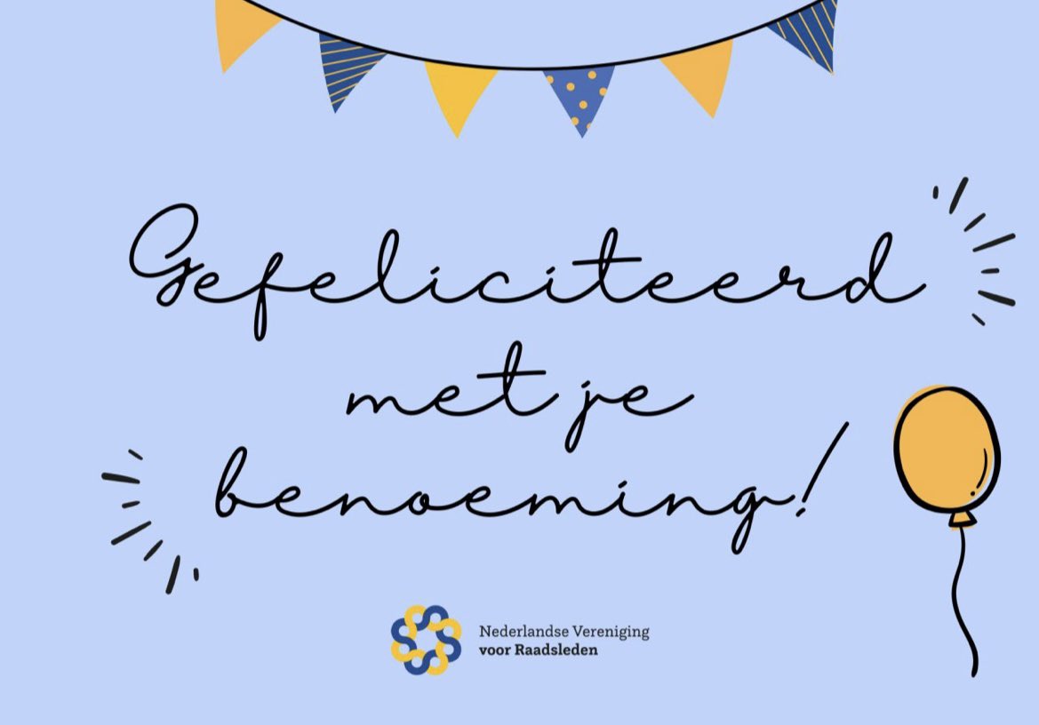Nederlandse Vereniging voor Raadsleden tweet media
