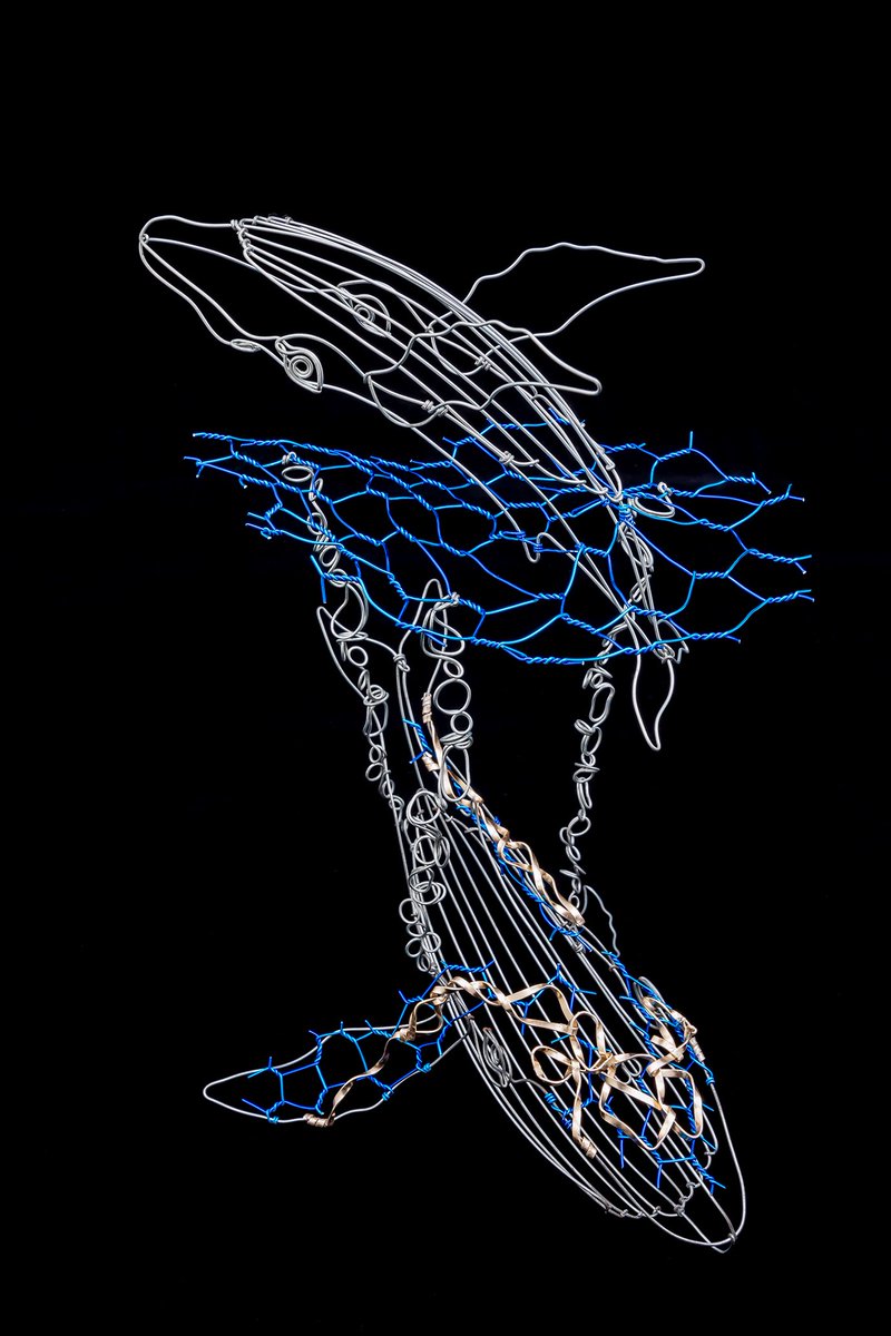 針金細工作家🐋影縫い@4/11-12水族館アトア出展 tweet media