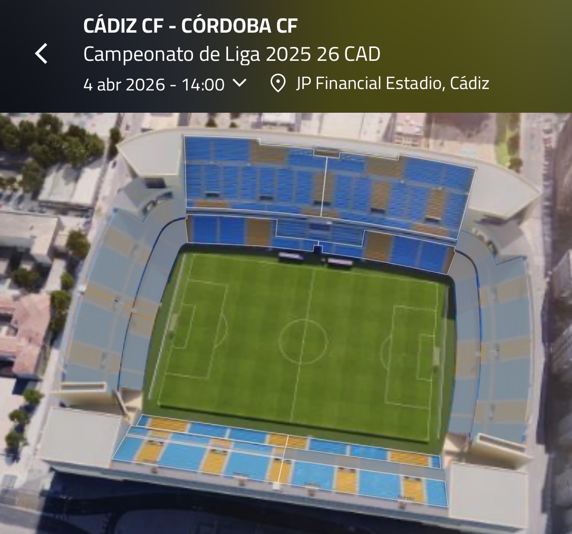 PepePedemonte_'s tweet photo. 🏟️🎟️ El precio de las entradas para el vital Cádiz-Córdoba del sábado:

50€: Preferencia alta. 
60€: Preferencia baja y tribuna preferencia.
80€: Tribuna alta.
95€: Tribuna baja. https://t.co/fs9vKsQnqc