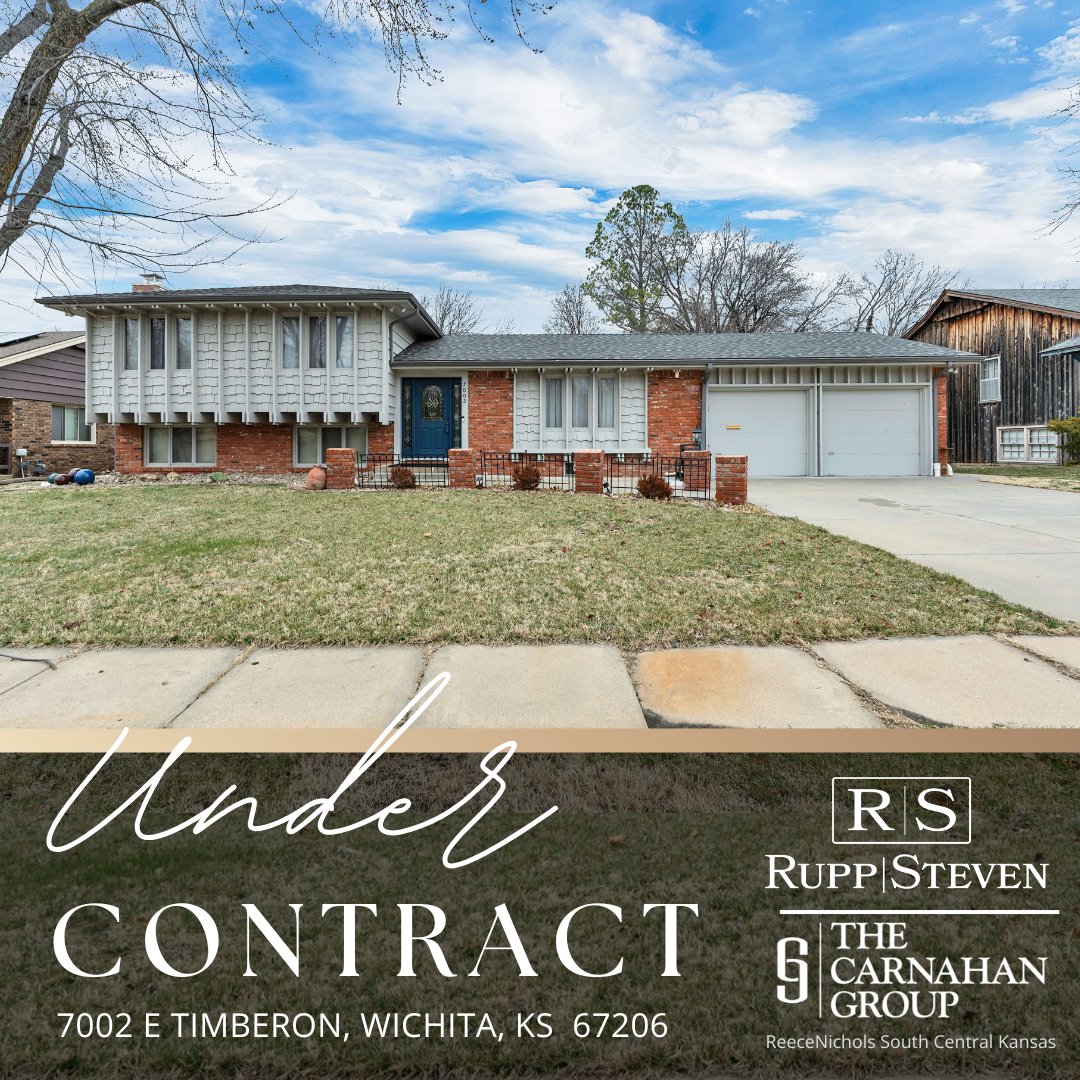 🏡 Under Contract at Auction!

📍 7002 E Timberon, Wichita, KS
This spacious 4BR home with finished basement, sunroom &amp; private fenced backyard is officially under contract!

Thank you to all bidders for your interest — stay tuned for more great opportunities coming soon!