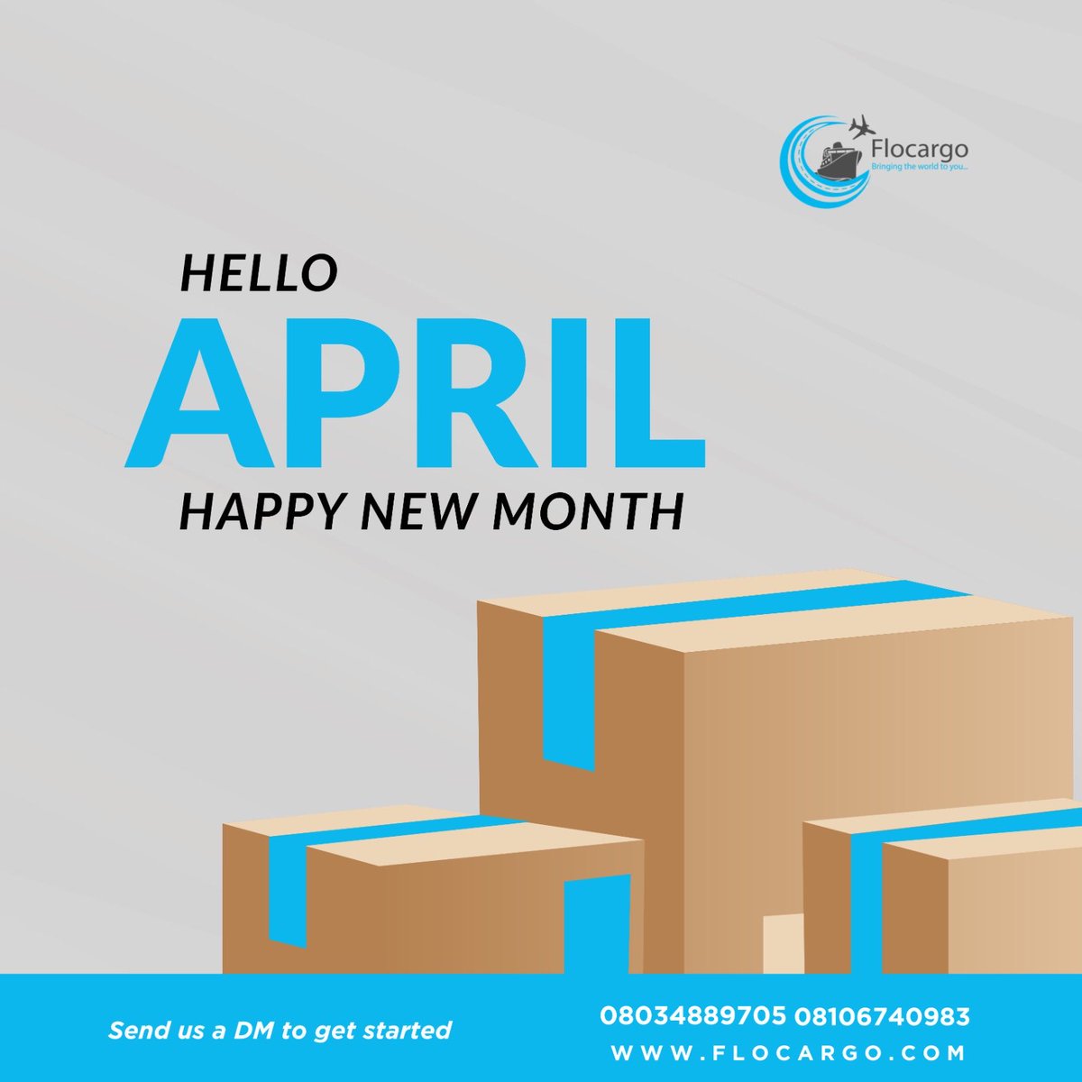FloCargo's tweet image. Happy New Month ✨
Wishing you a fresh start, new opportunities, and smooth deliveries all month long with Flocargo. 📦✈️

#HappyNewMonth #Flocargo #Logistics #NaijaBusiness