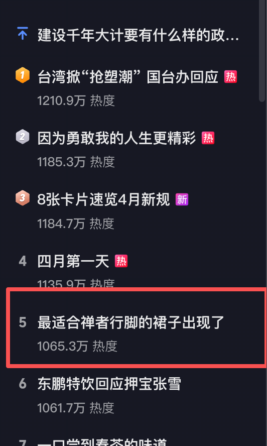 禅者行脚热搜第5了0xed47b6719afc86090ab27c474a191816a67c4444