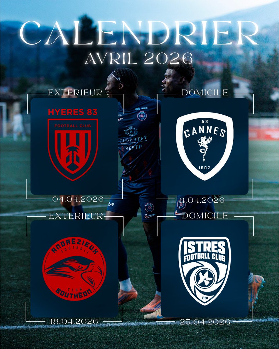 Racing Club de Grasse tweet media