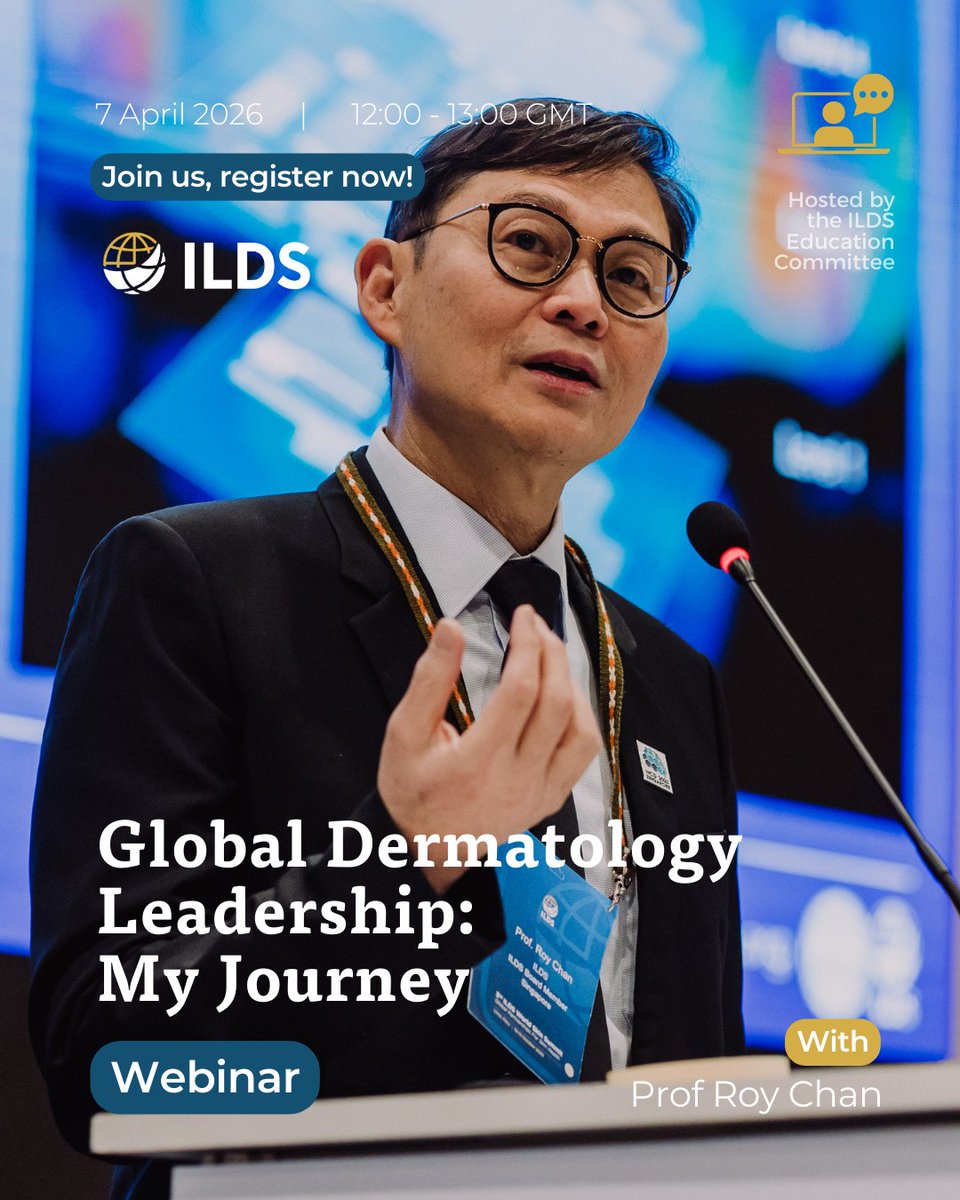 International League of Dermatological Societies tweet media
