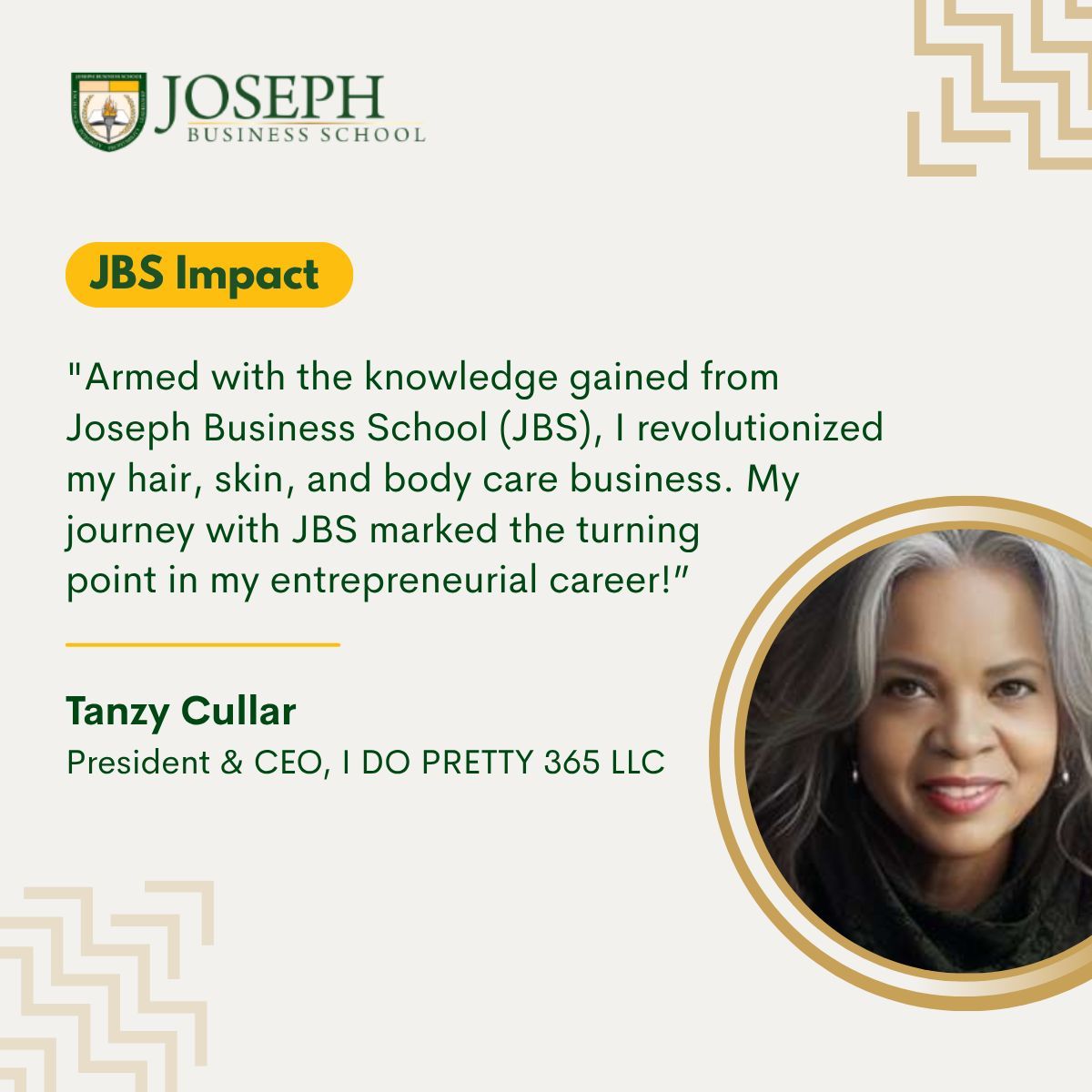 Joseph Business School tweet media