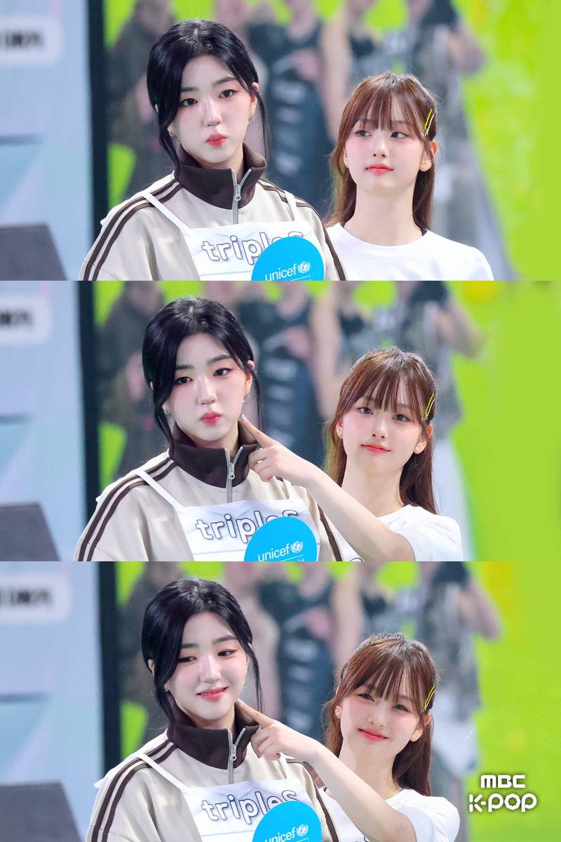 MBC_entertain's tweet photo. ✉️요청하신 사진 왔습니다✉️

서아 사진도 있어요!!!!!!!!!!!!!(with 언니들)

 #만우절 #Aprilfoolsday #tripleS #서아 #박소현 #음중 #아육대 #가요대제전 #MBCkpop https://t.co/z12MZlmGxI