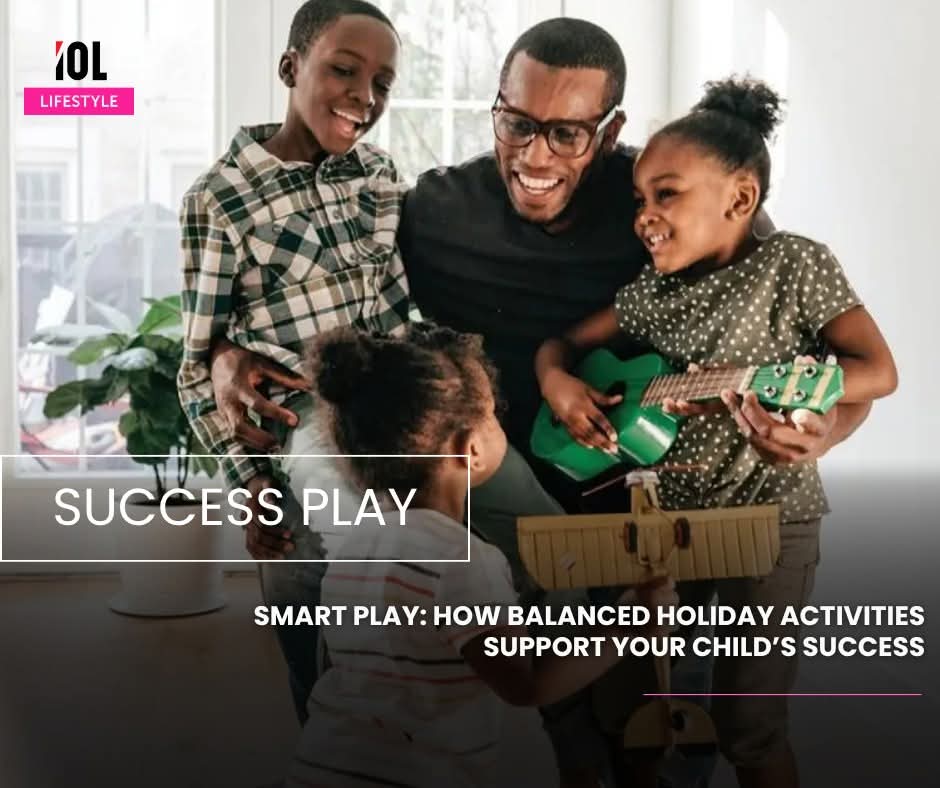 IOL_Lifestyle's tweet image. Balanced holiday activities help kids learn, grow and build confidence through play, movement and imagination, making the school break both fun and meaningful. 
#lifestyle #balancedplay #holidayfun #childdevelopment #parentingttps #learning
Read on tinyurl.com/3rznz3u7