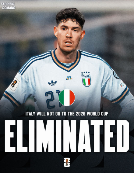 本届2026世界杯竟然没意大利，意大利现在这么弱了吗？
#世界杯  #worldcup