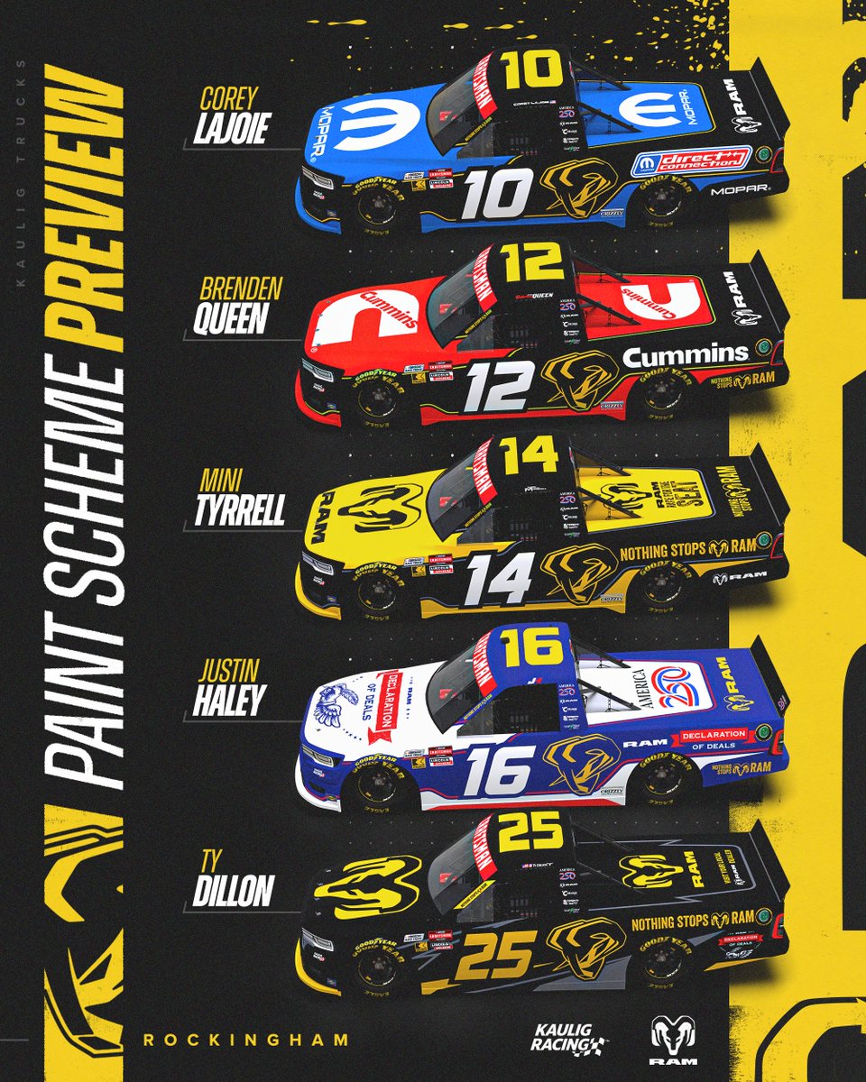 Kaulig Trucks tweet media