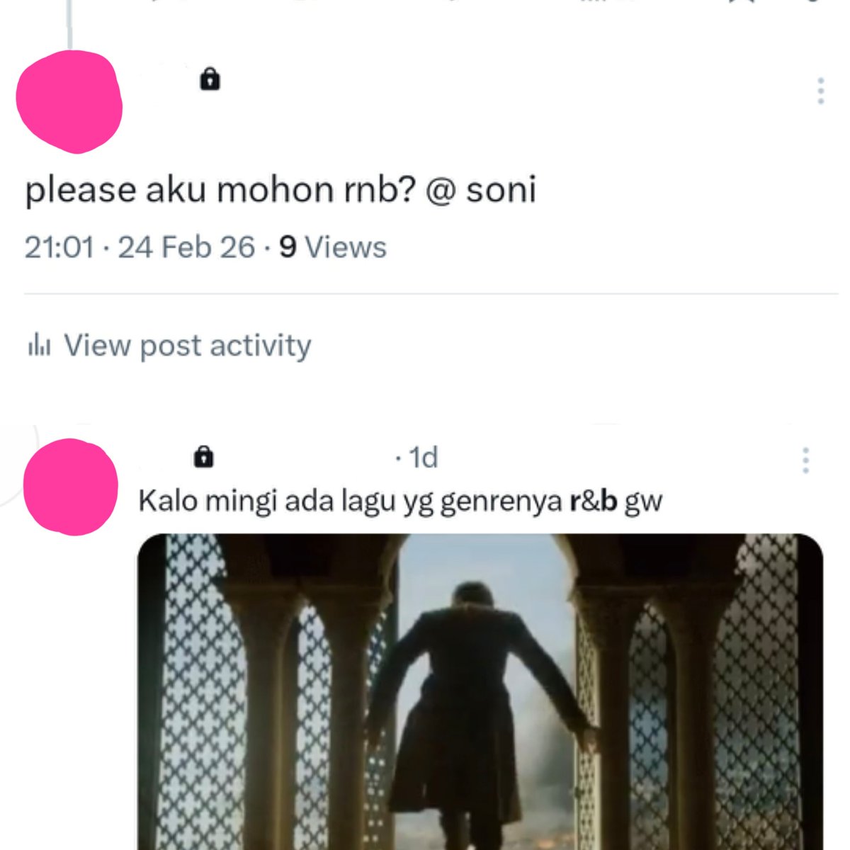 misonggi's tweet photo. Secinta ini ya sama aku 🥺 please release lagu genre rnb itu sayang @ soni https://t.co/ZtHbYnFYB5