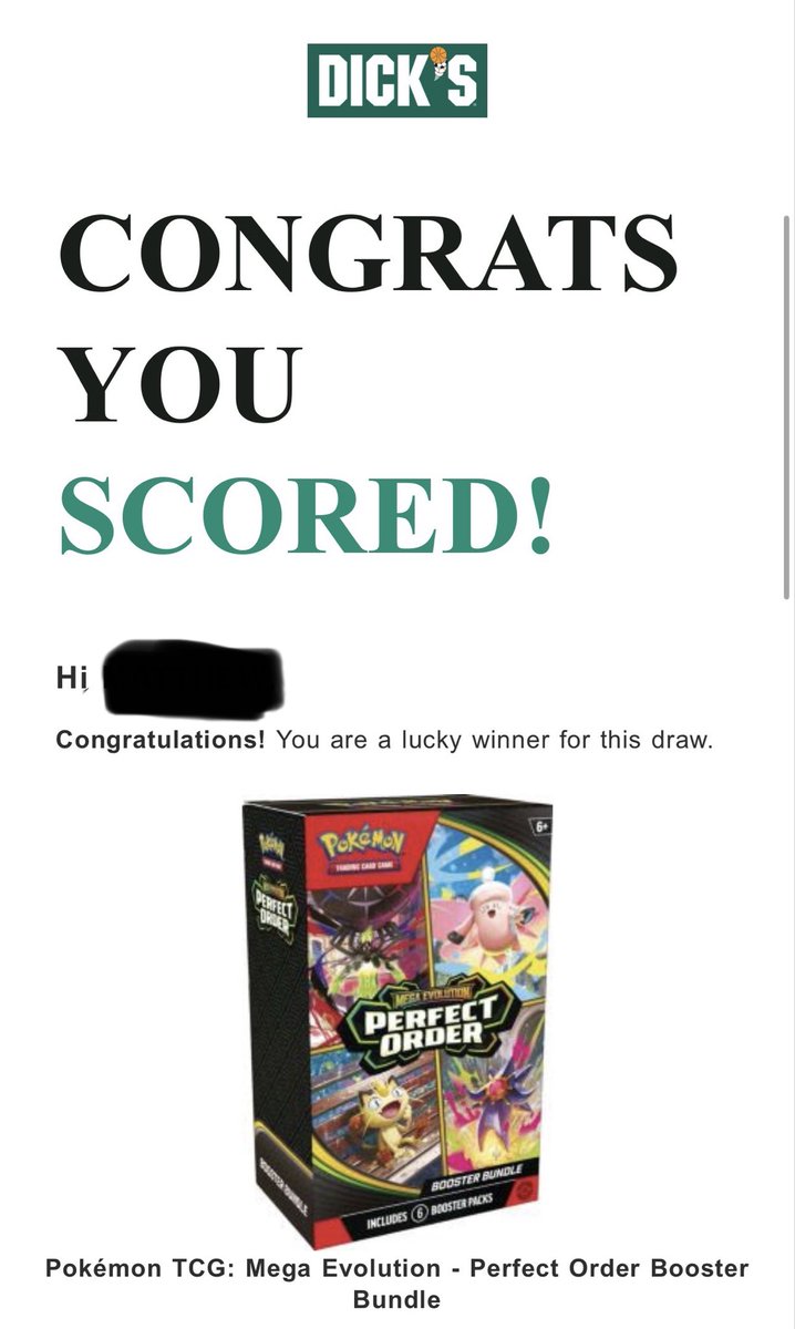 Dallascowboy909's tweet photo. @PokemonRestocks Thanks for the Dicks information! Scored both ETB and Booster Bundle. Others should be receiving their confirmation shortly. Got these about 20 mins apart. https://t.co/HzBE6f8RUn
