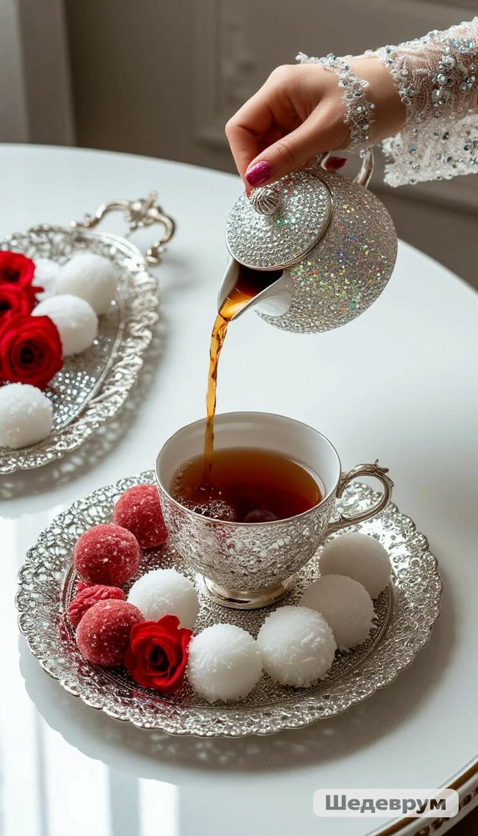 Who likes to drink  in such a pot?