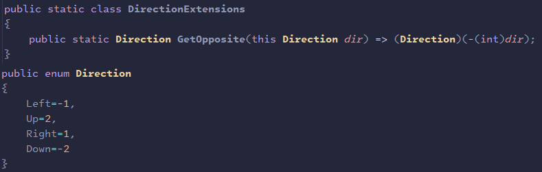 DimlosTimber's tweet photo. @SunnyVStudio You could also set a value to each directions and use that to get the opposite: https://t.co/T9pse24wPy