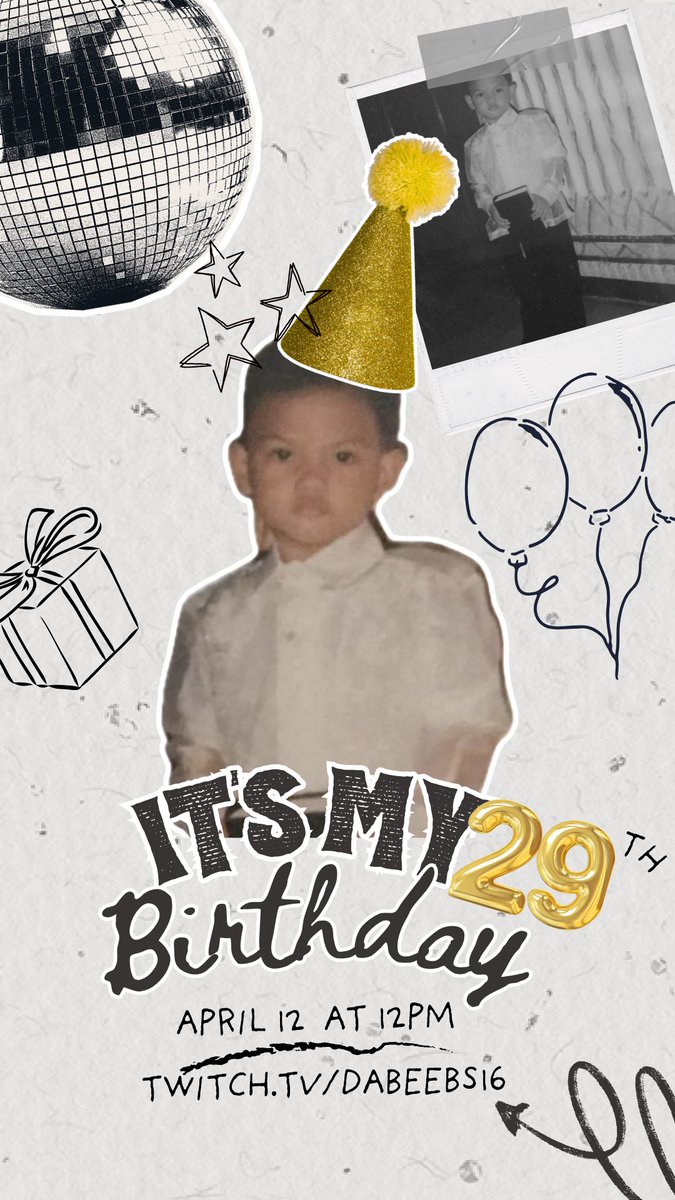🎉 BIRTHDAY STREAM COMING UP!

Stream will be on the 12th, actual birthday will be on the 16th!

Hope to see yall there!!