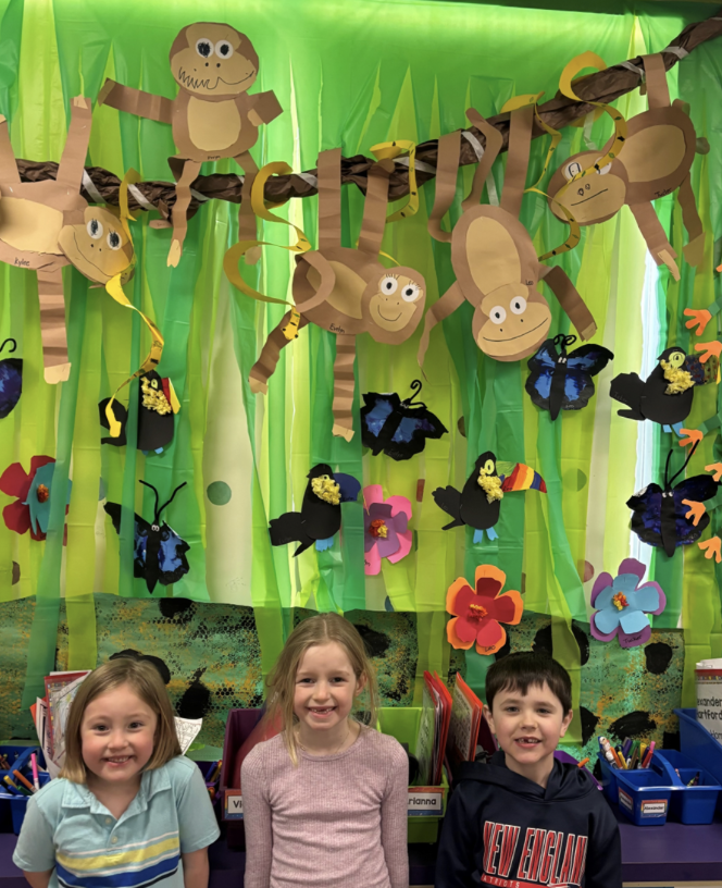 rsu18's tweet photo. Students in Mrs. Johnson and Mrs. Bradstreet’s classrooms at James H. Bean School explored rainforest and savanna habitats and the fascinating animals that live there. #WeAreRSU18 #JHBdragons
https://t.co/76vgxsuBd3 https://t.co/1eVe8D008C