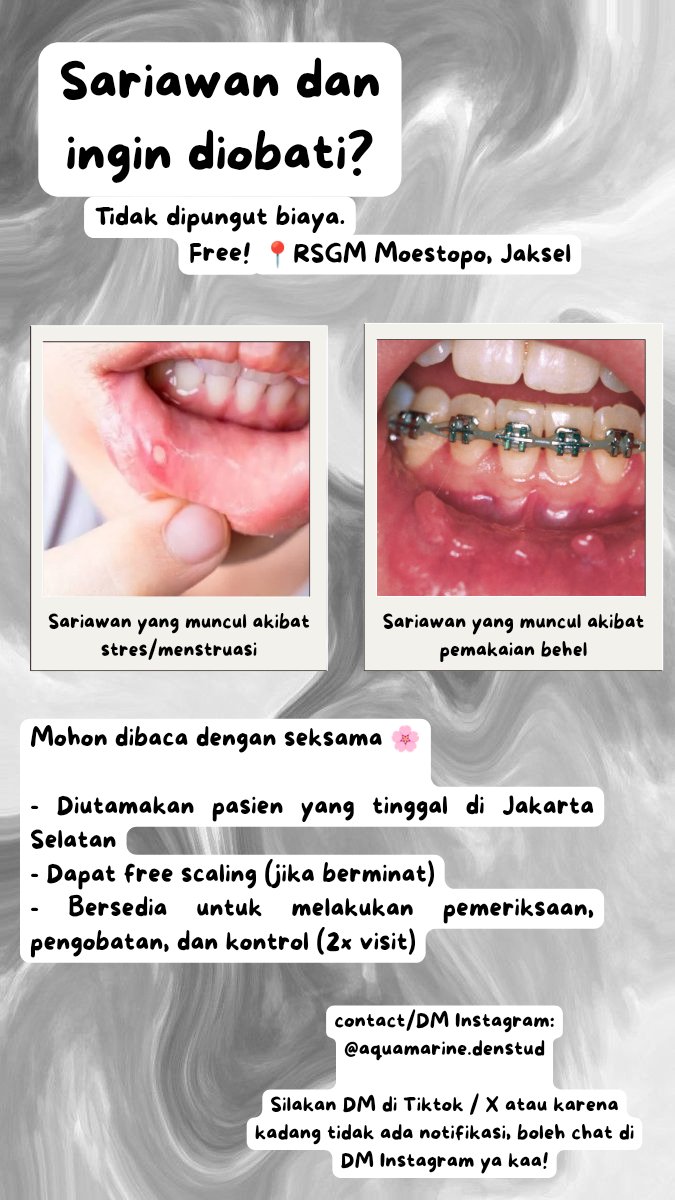 az || cari pasien koas gigi!! tweet media