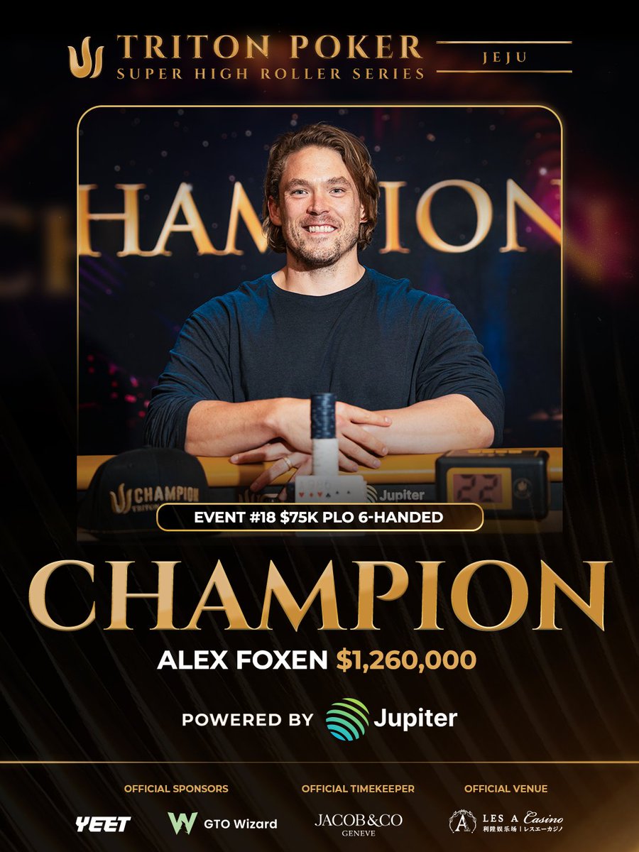 Triton Poker tweet media