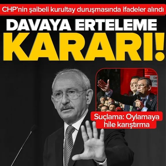 Mahkemelerin yarı zamanı duruşma erteleme ile geçiyor.
Mahkeme süresi uzadıkça ifade değiştirmeler, delil karartmalar, yalancı şahitler üretiyor. Böyle Adalet olmaz.
<a href="/abakingurlek/">Akın Gürlek</a>
ahaber.com.tr/gundem/2026/04…