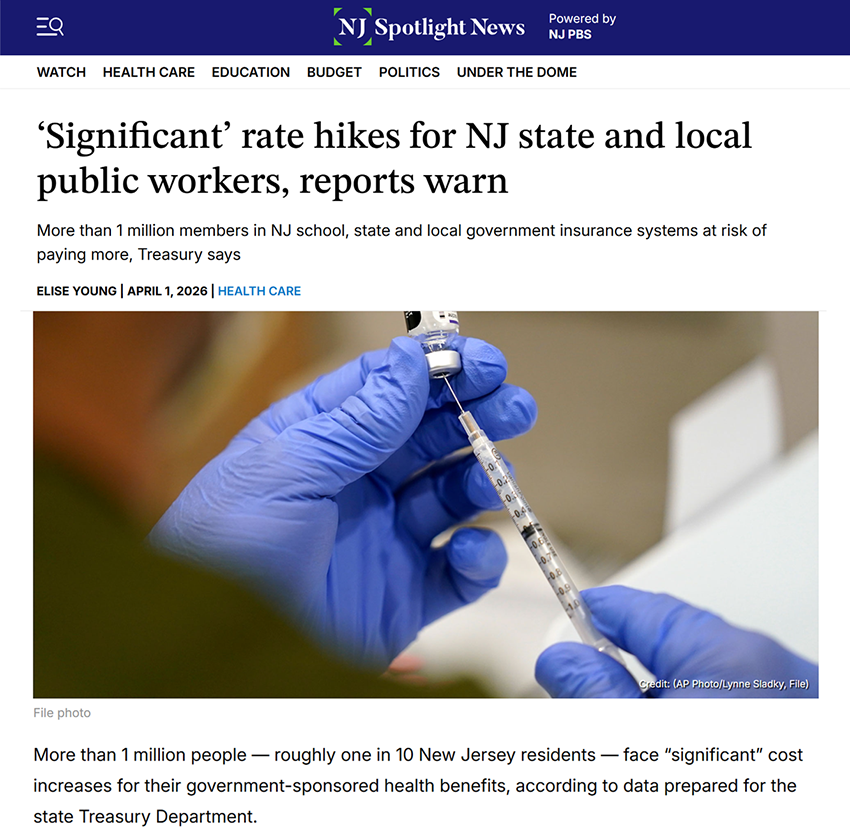 UPMHPM's tweet image. This!! 👇🏻🧐Herein lies the problem! 1 in 10 residents of New Jersey are State Employees!. More than 1 million members in NJ school, state and local government insurance systems at risk of paying more, NJ Treasury. 🔥Now multiply that by 50! 😱 #DrainTheSwamp