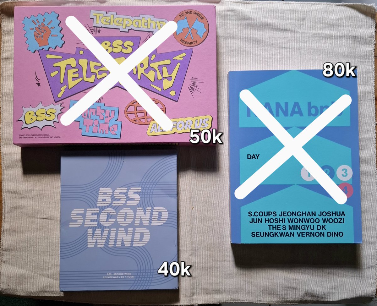 yoobilys's tweet photo. #wts  || aab dokyeom hoshi seungkwan vernon ~ 

❗️PRICE INC ALL❗️ 

✅ splitpay / fullpay
✅ keep event with dp

🖇 min take 2 pc u/ buy ⬇️50k 🖇

📍co oren, dom tangerang 

t. pc svt dokyeom hoshi seungkwan vernon https://t.co/9W1y9MNlZG