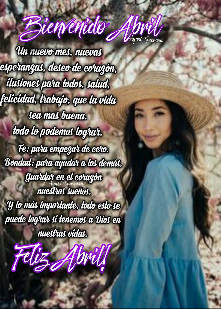 Silvestrica11's tweet image. HOY DAMOS LA BIENVENIDA AL MES DE ABRIL Y PIDO QUE ESTE NUEVO MES VENGA CARGADO DE MUCHA SALUD, DICHA, FELICIDAD
 Y DERRAME INFINITAS BENDICIONES EN CADA RINCON DE NUESTROS HOGARES Y QUE LA VIRGEN NOS PROTEJA Y GUIE NUESTROS PASOS POR EL CAMINO CORRECTO HACIA LA LIBERTAD #DNB