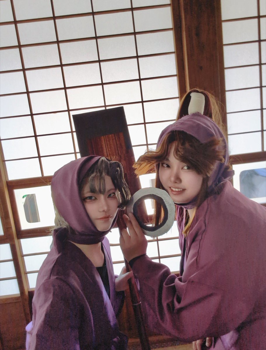 ※🥷🥚cos/四年い組

愛すべき輪子🌹と踏子🕳️の紹介の段

# 四いの日
 #0321ﾆﾝﾀﾏスーパー併せ