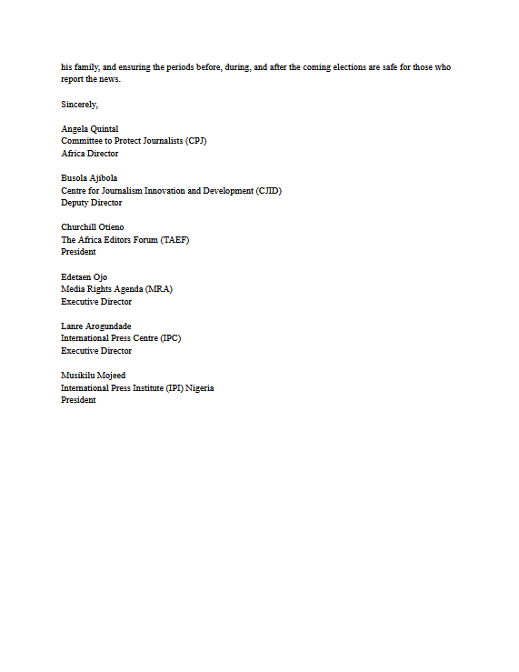 CPJ Africa tweet media