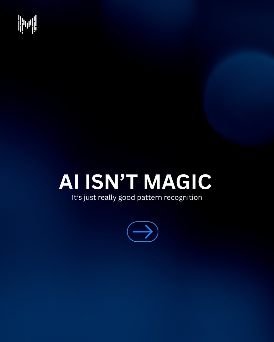 Mkaits_Tech's tweet photo. AI feels smart… until it isn’t.

The truth? It’s not intelligence.
It’s pattern recognition at scale.

Which means:
If your data is bad → results are worse.

The real question is:
Are you using it right? 👀

#ArtificialIntelligence #TechTrends #Automation #mkaitstechnologies https://t.co/UUXqDUmkt2