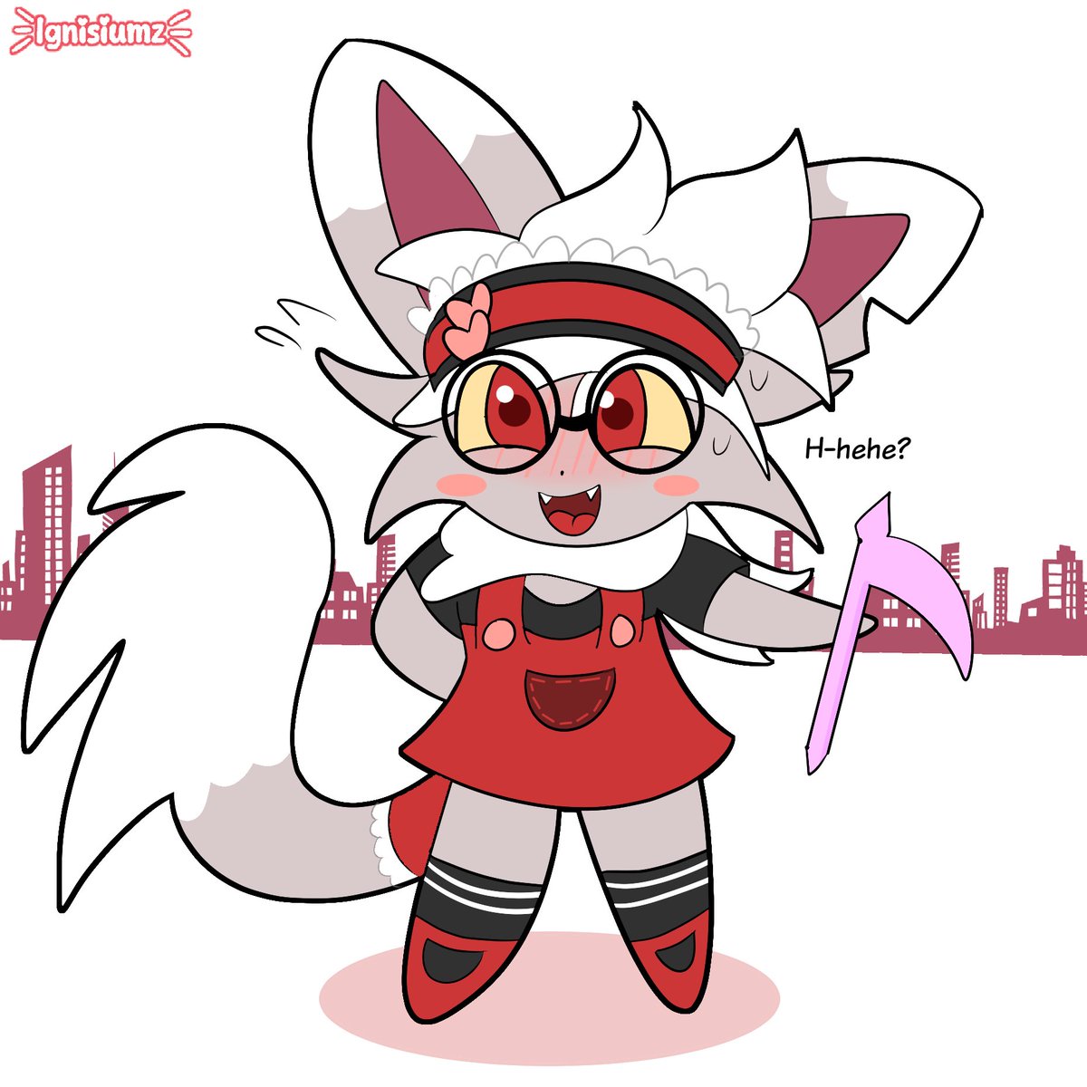 Totally normal Igni Meowstic hehe, nothing weird at all.