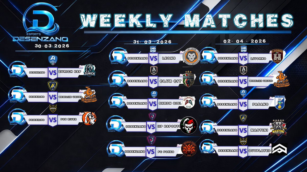 DESENZANO eSports tweet media