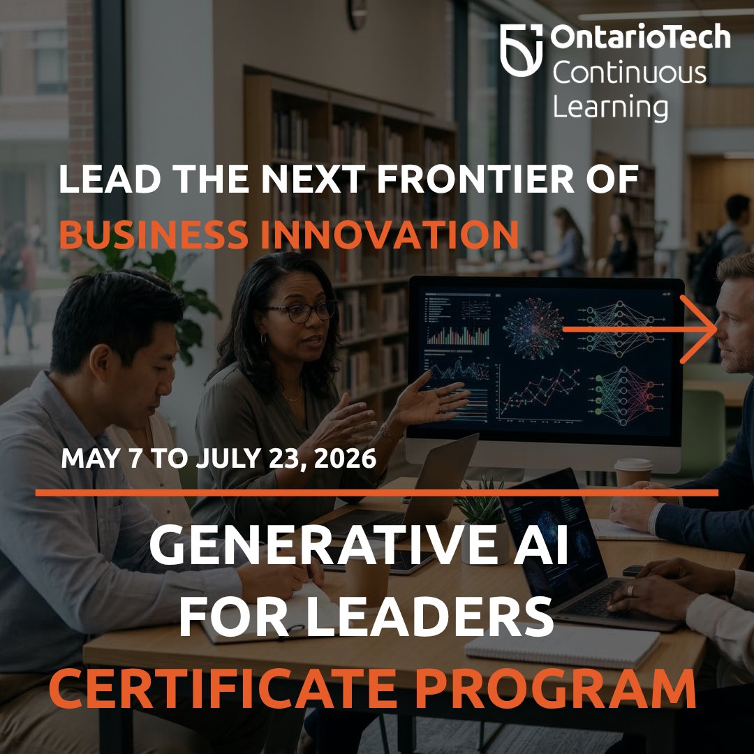 Ontario Tech University Continuous Learning tweet media