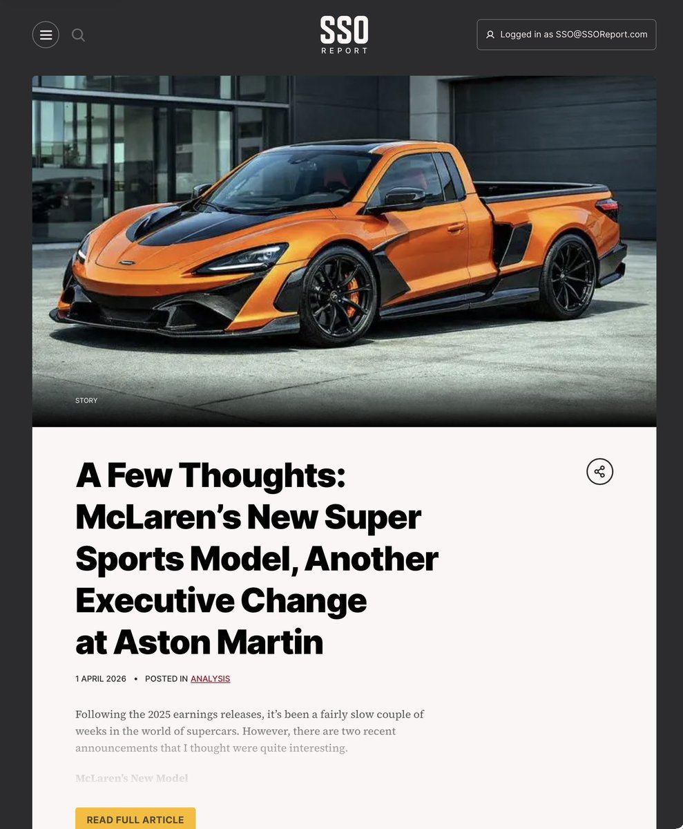 SSO Report tweet media